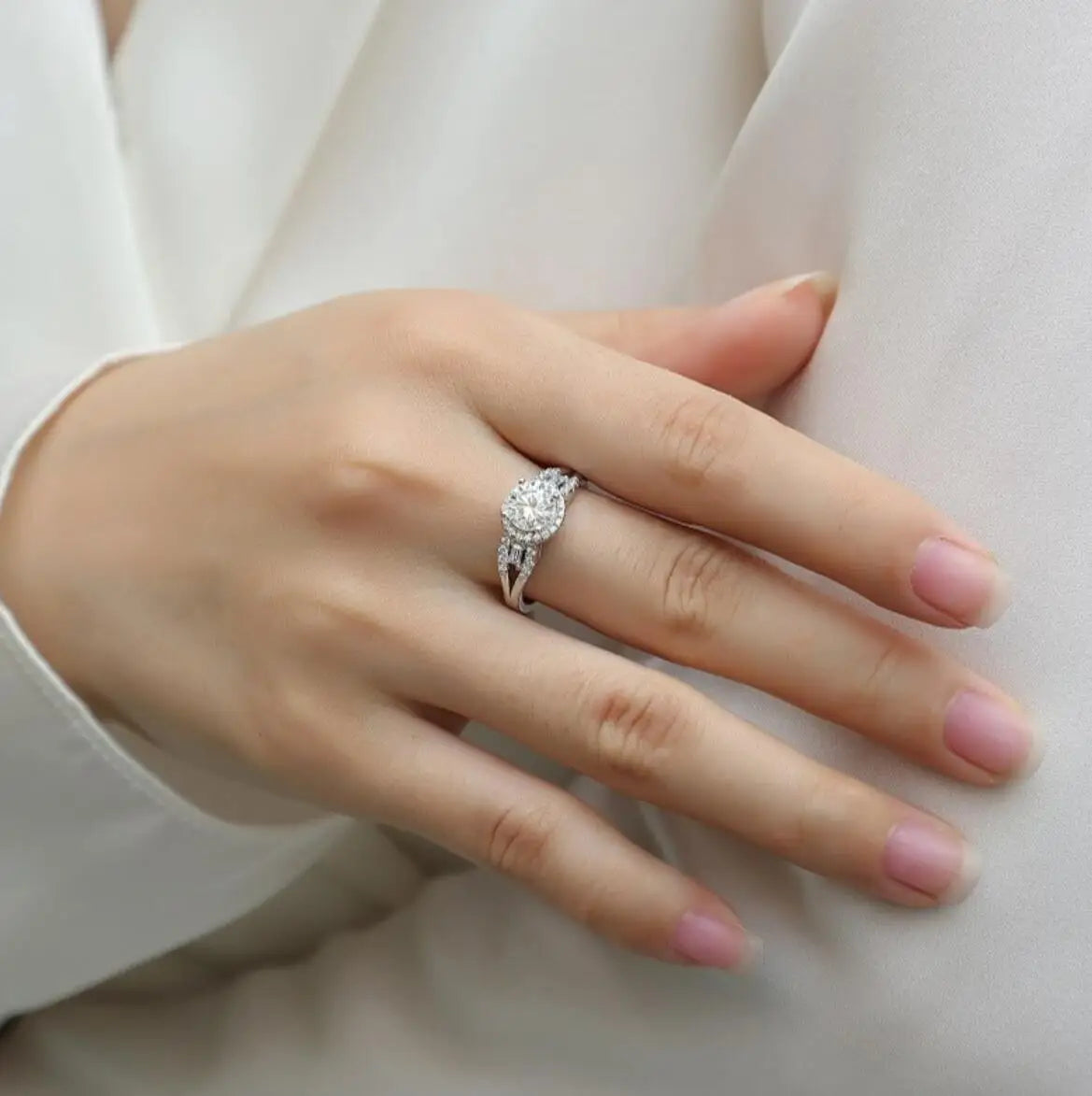 Moissanite Diamond Ring Free Shipping NZ