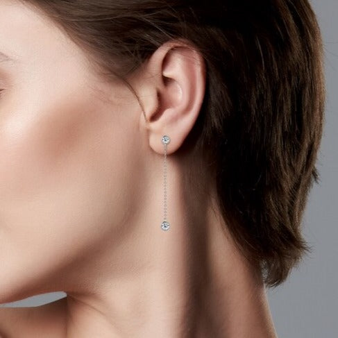 Holloway Jewellery UK Moissanite Diamond Earrings