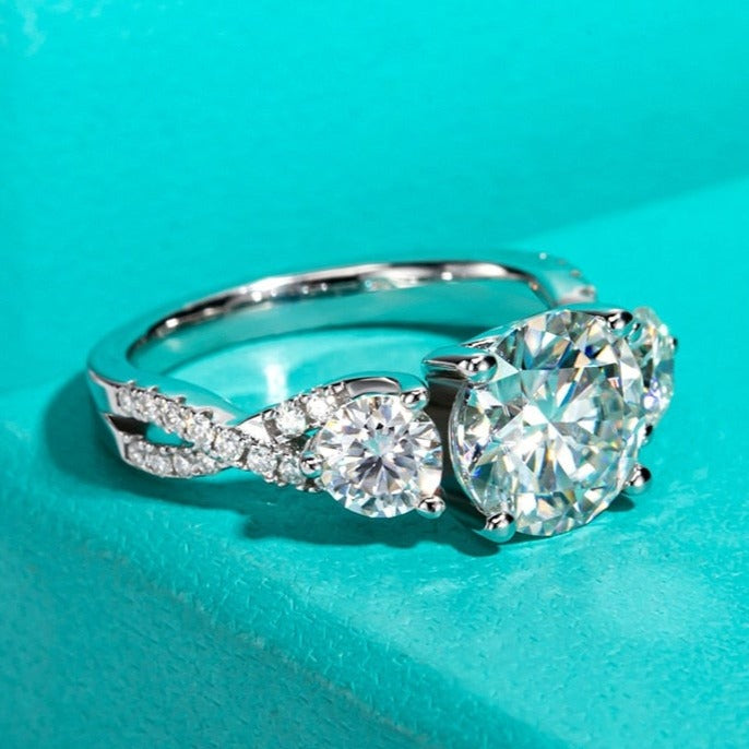 Moissanite Ring Holloway Jewellery Australia