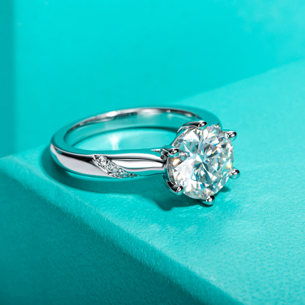 Moissanite Ring Holloway Jewellery Australia