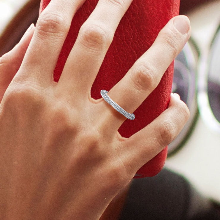 Moissanite Diamond Eternity Ring Holloway Jewellery
