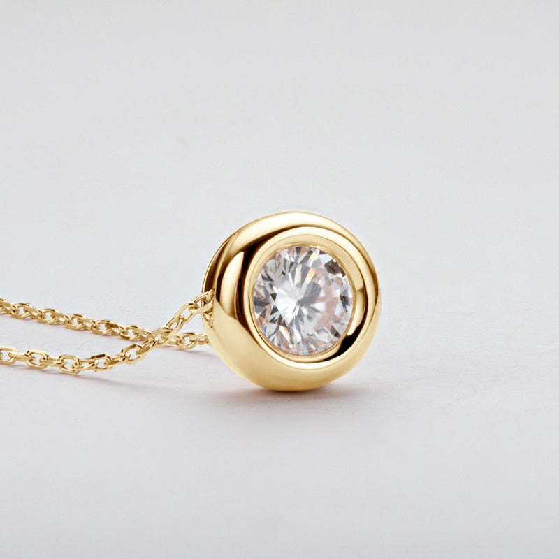 Bezel Set Moissanite UK Holloway Jewellery