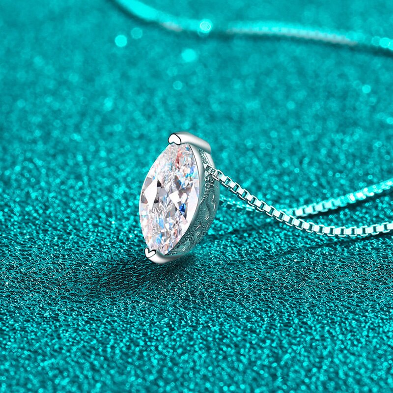 Moissanite Diamond Necklace Free Shipping US