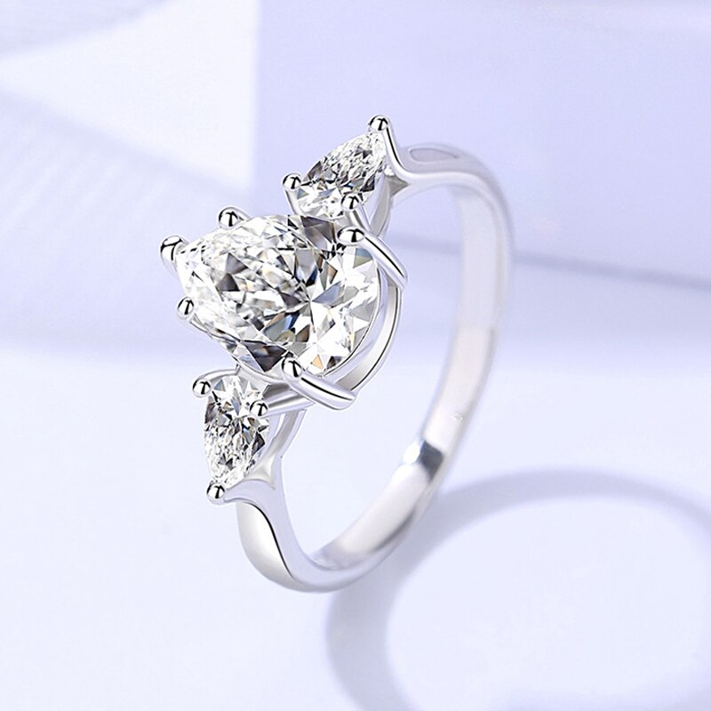 Holloway Jewellery US Moissanite Diamond Engagement Ring