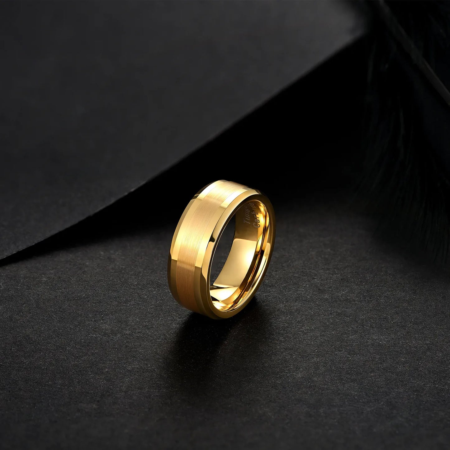 8mm Tungsten Carbide Ring