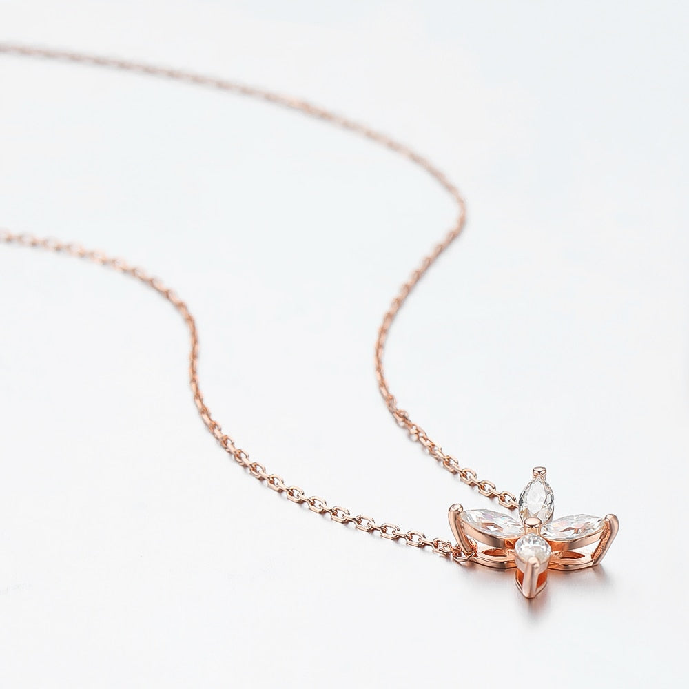 Moissanite Diamond Sterling Silver Necklace USA