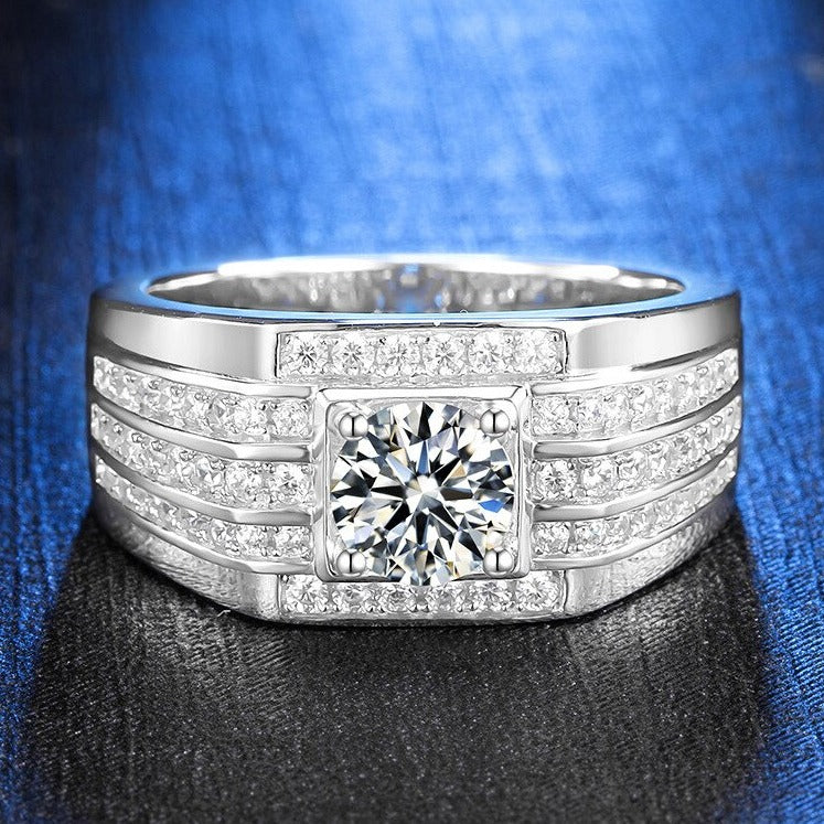 Holloway JEWELLERY mens moissanite ring NZ
