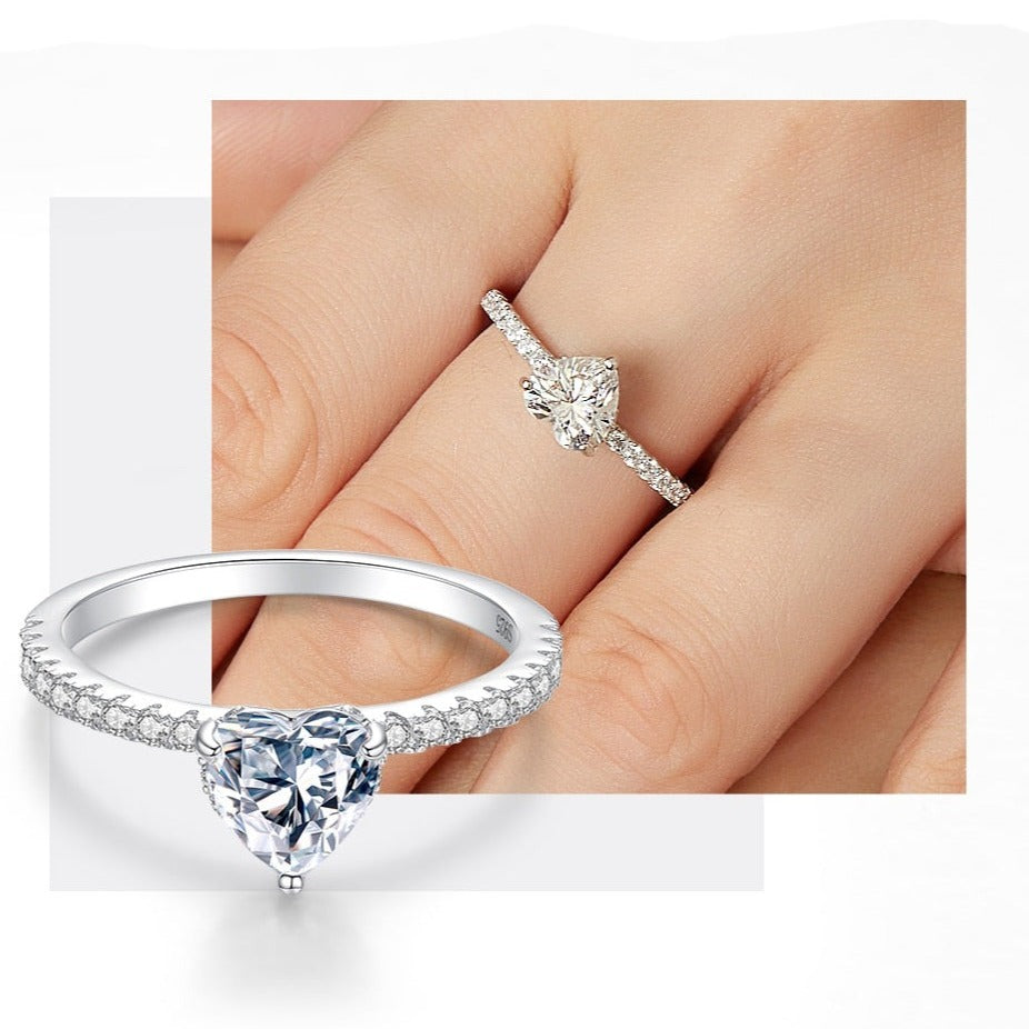 Moissanite Engagement Ring UK