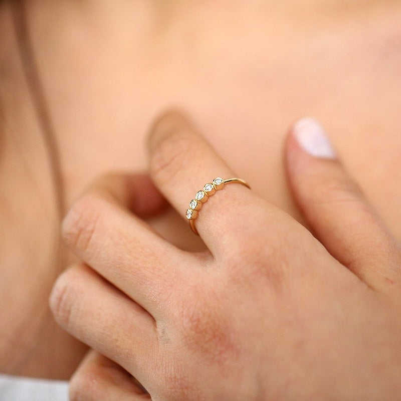 Free Shipping US Moissanite Diamond Ring