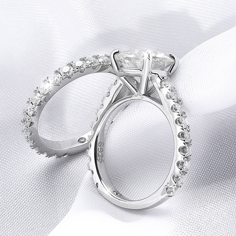 Moissanite Ring Set Holloway Jewellery
