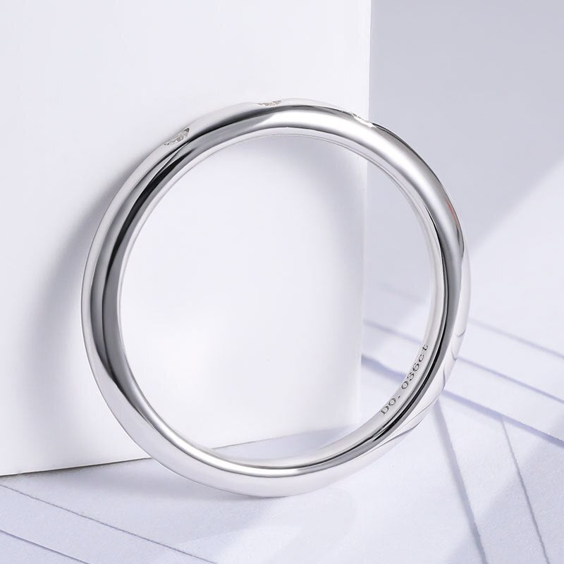 Holloway Jewellery Moissanite Diamond Ring