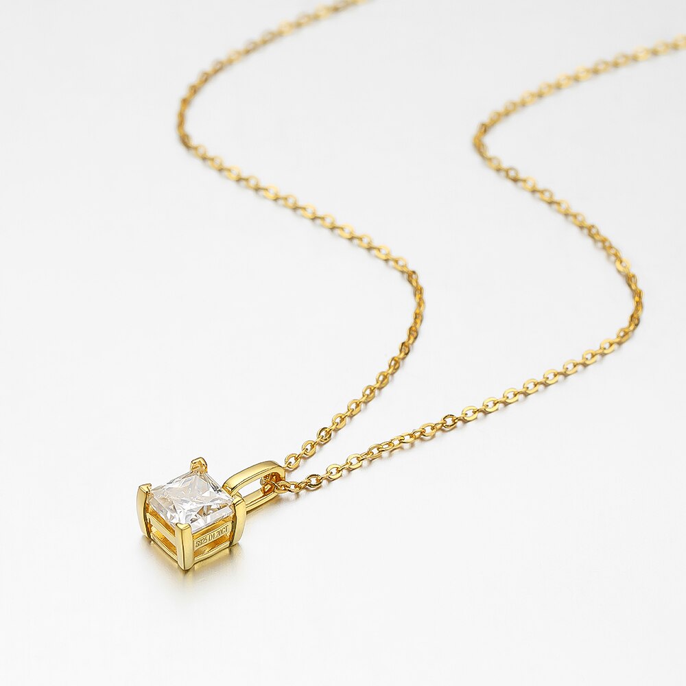 princess cut necklace NZ Holloway Jewellery