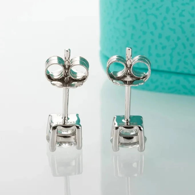 Sterling Silver Moissanite Earrings Canada