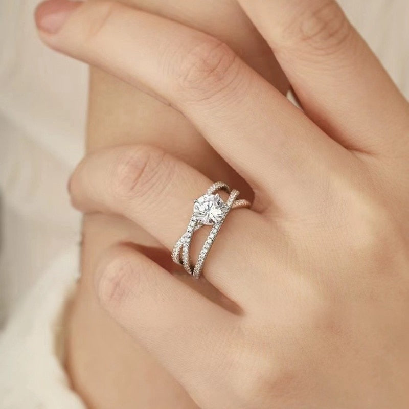 Moissanite Diamond Ring Free Shipping Australia