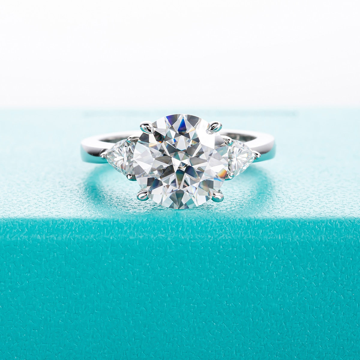 Sterling Silver Moissanite Ring Canada