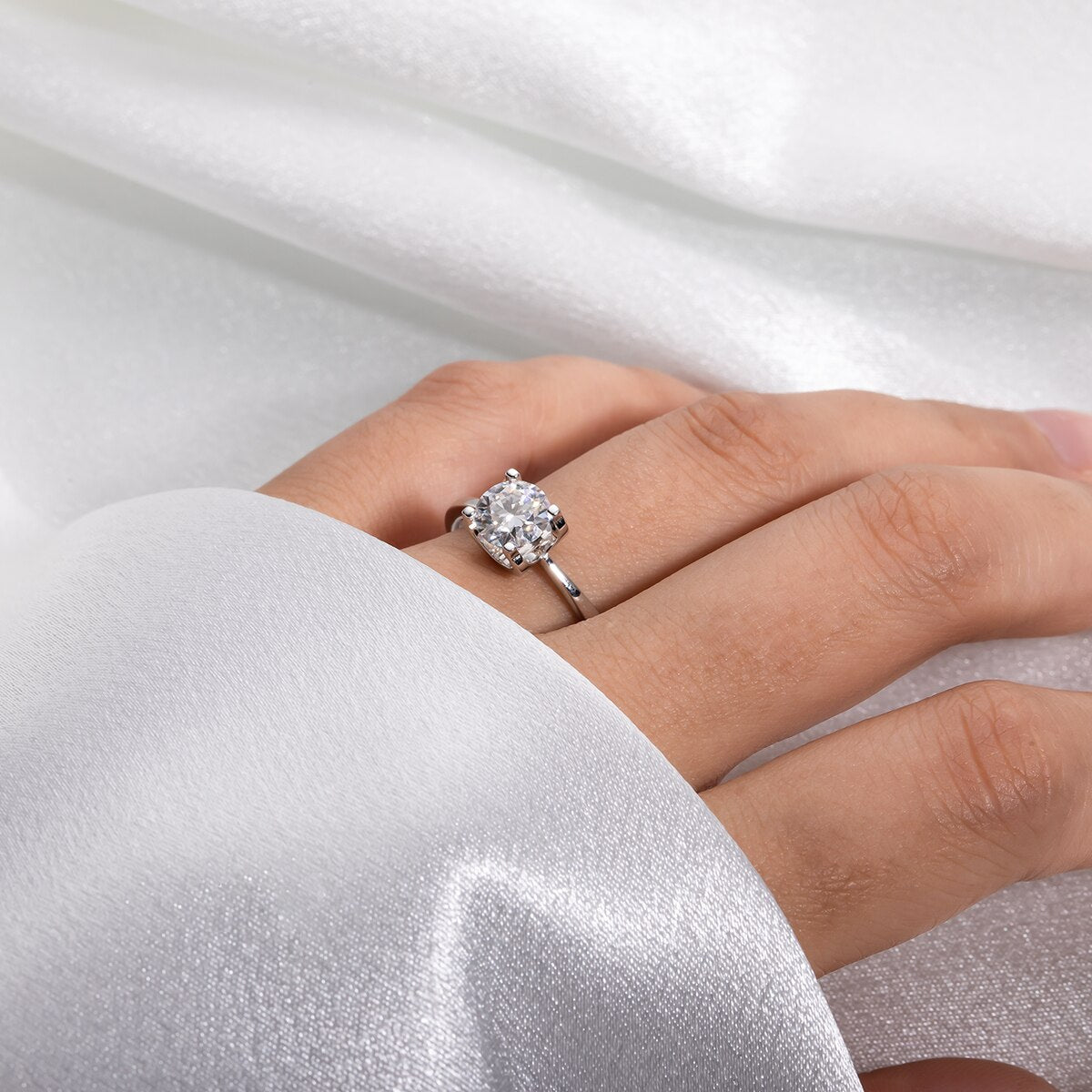 Holloway Jewellery Moissanite Ring Free Shipping Canada