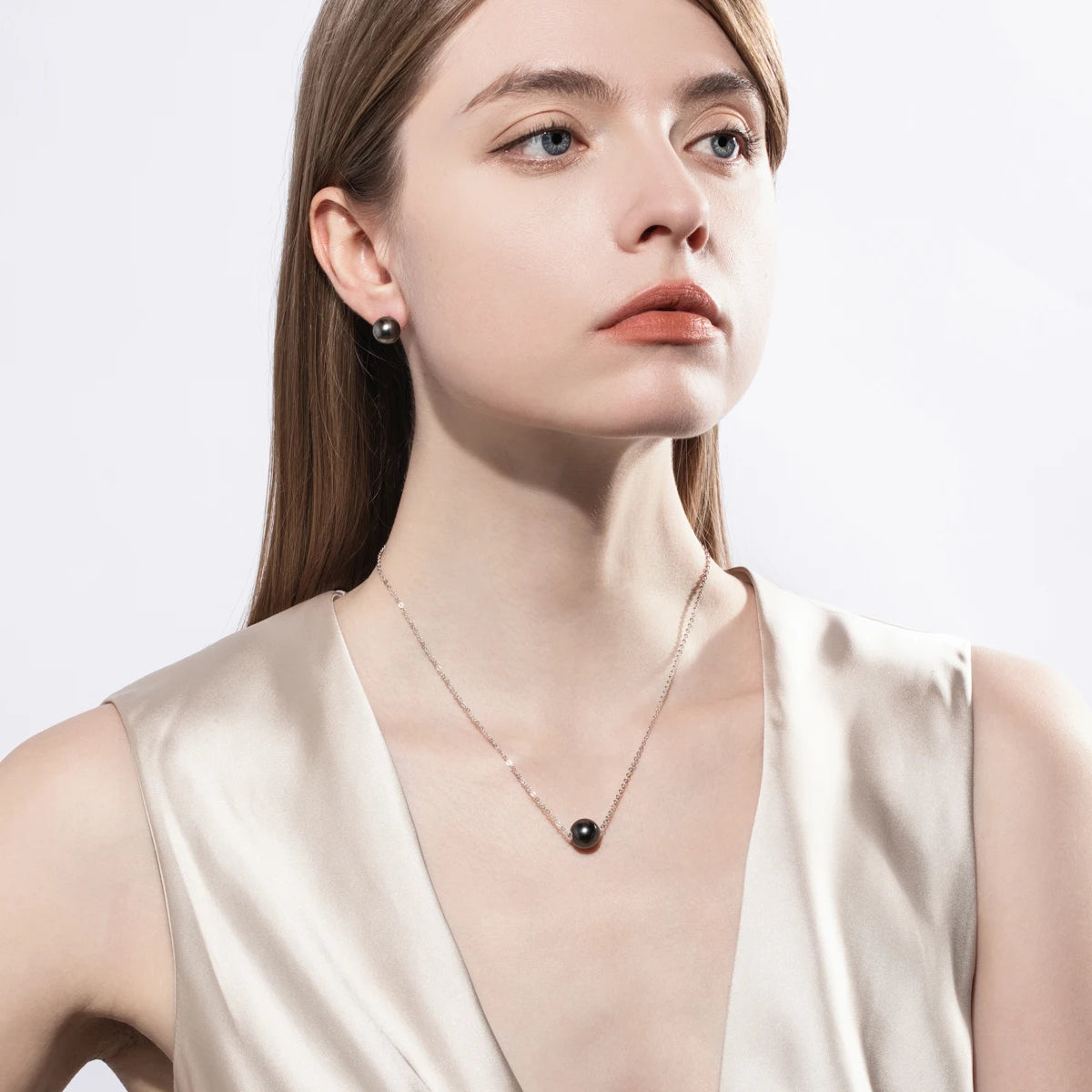 Free Shipping NZ Black Pearl Necklace