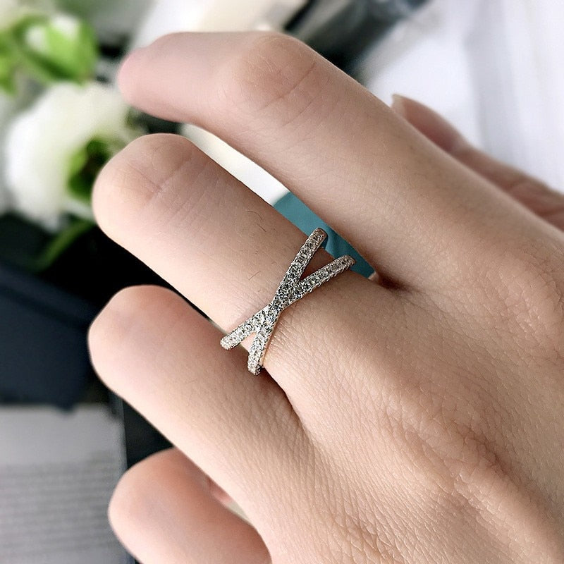 Holloway Jewellery Canada Sterling Silver Moissanite Diamond Ring
