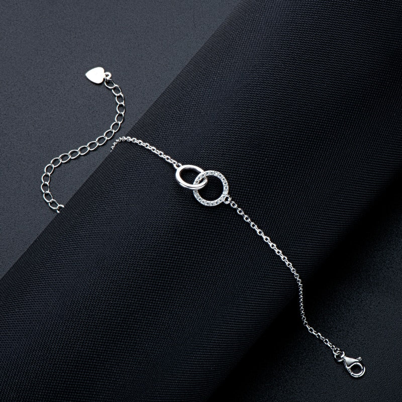 Holloway Jewellery Infinity Moissanite Bracelet Australia