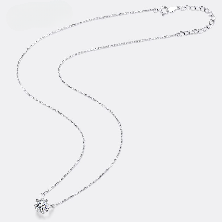 Holloway Jewellery UK Moissanite Diamond Pendant