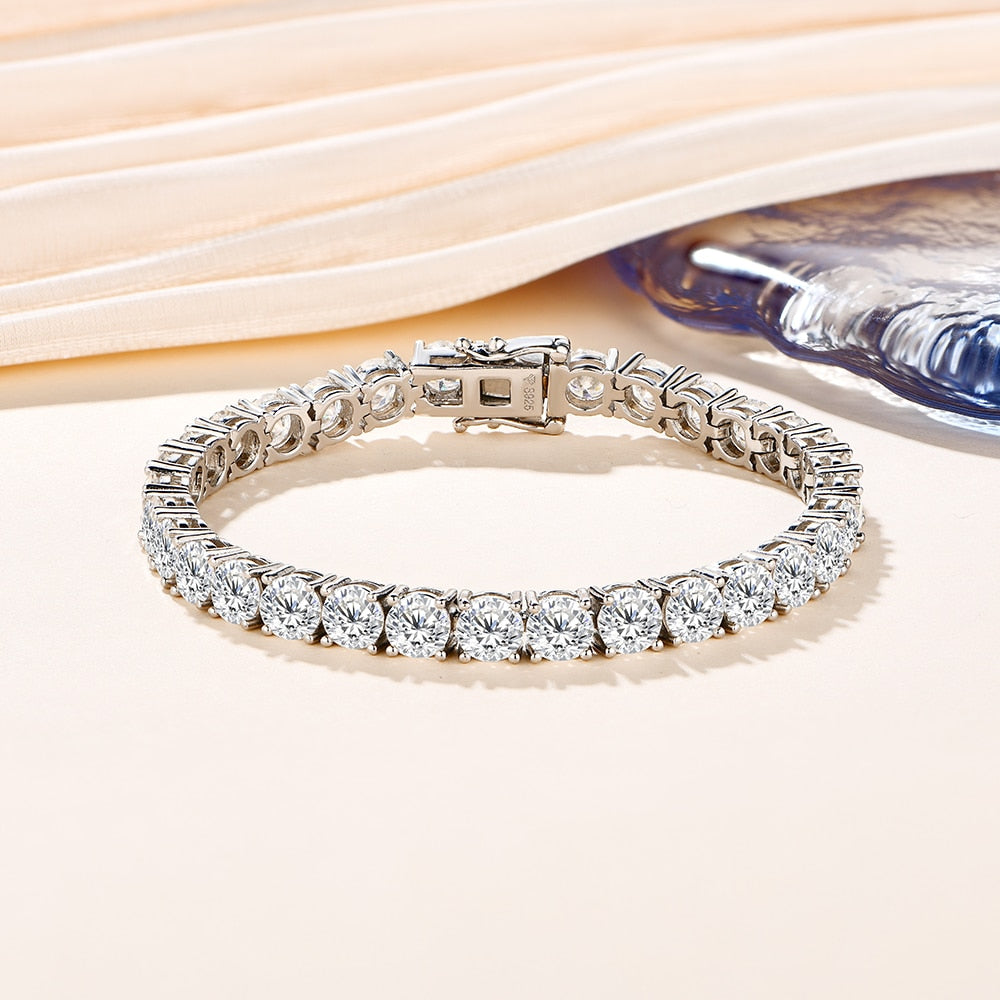 Moissanite Tennis Bracelet Holloway Jewellery USA UK AU NZ