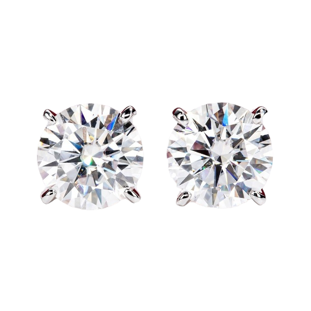 1 carat stud earrings Holloway Jewellery