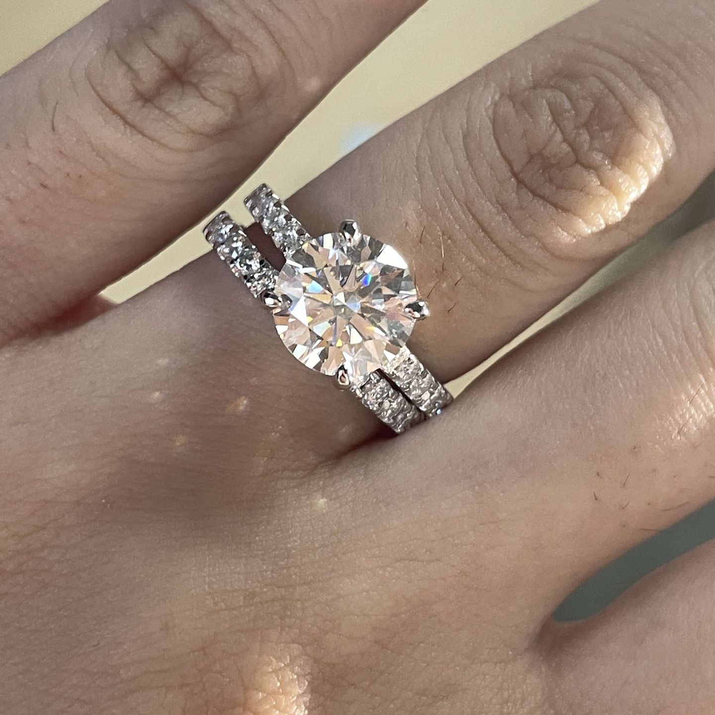 Moissanite Diamond Ring Buy Online