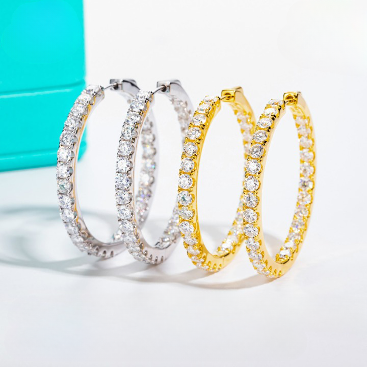 Moissanite Diamond Earrings Australia