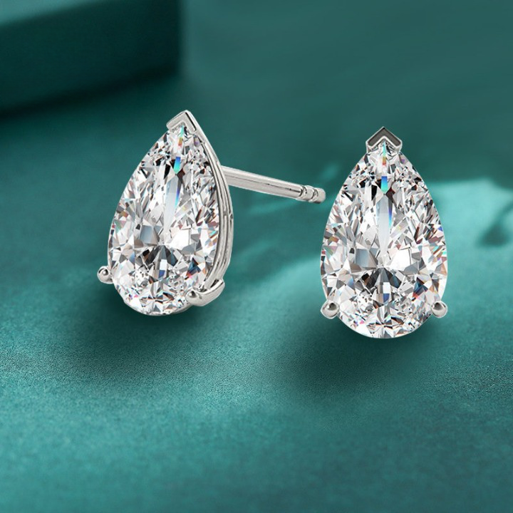 Holloway Jewellery UK Moissanite Stud Earrings