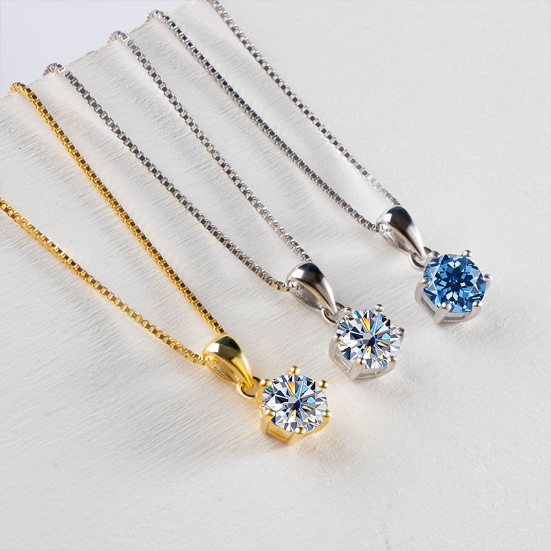 Moissanite pendant necklace buy pendant necklace