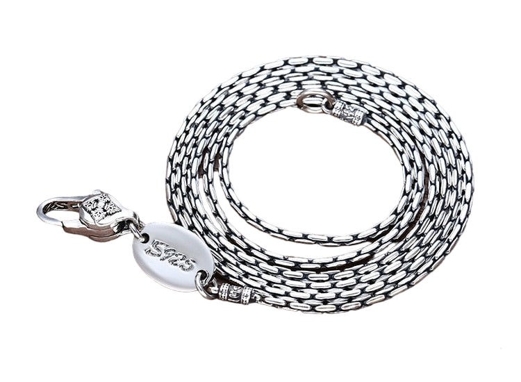 Mens Sterling Silver Necklace United States