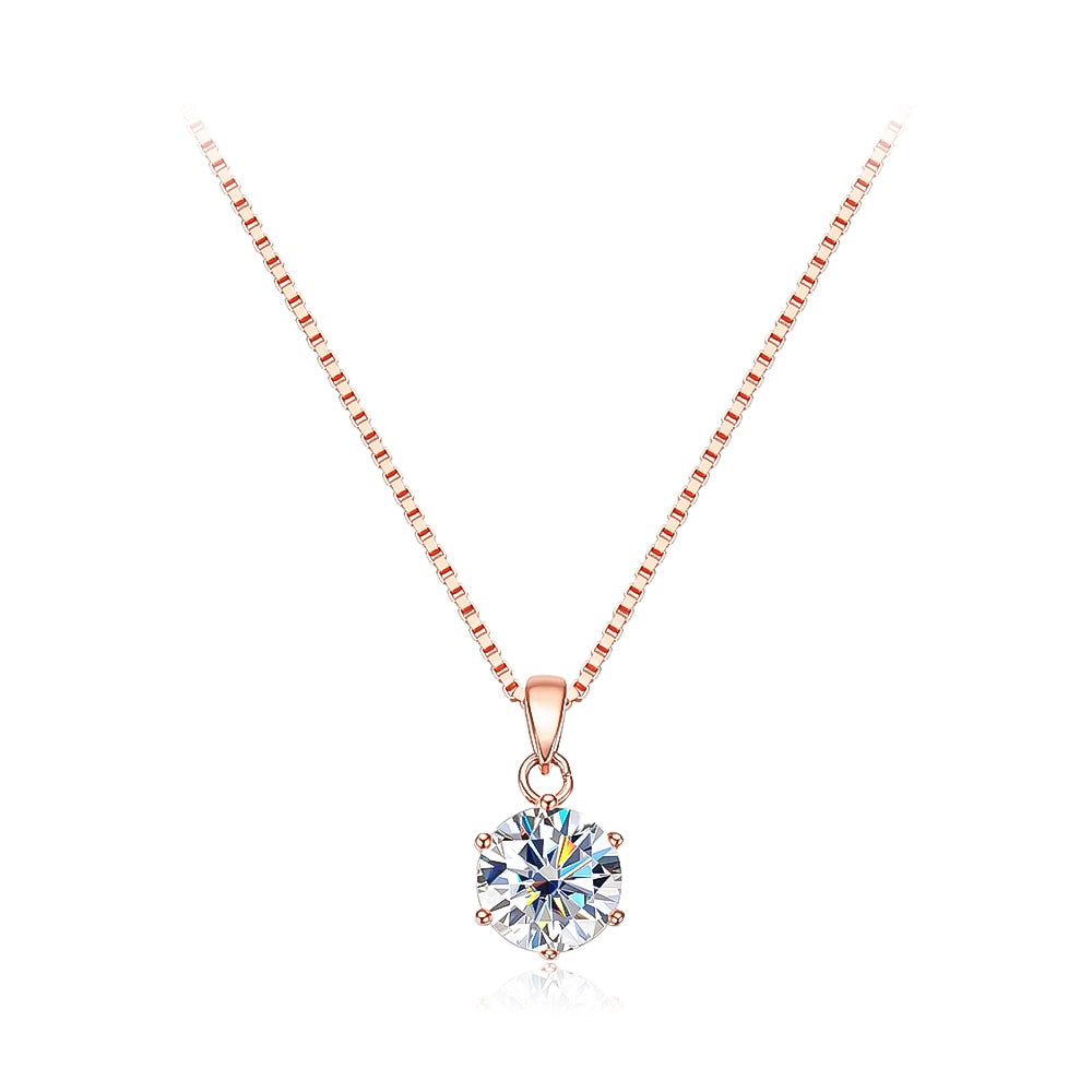 Moissanite Diamond Necklace