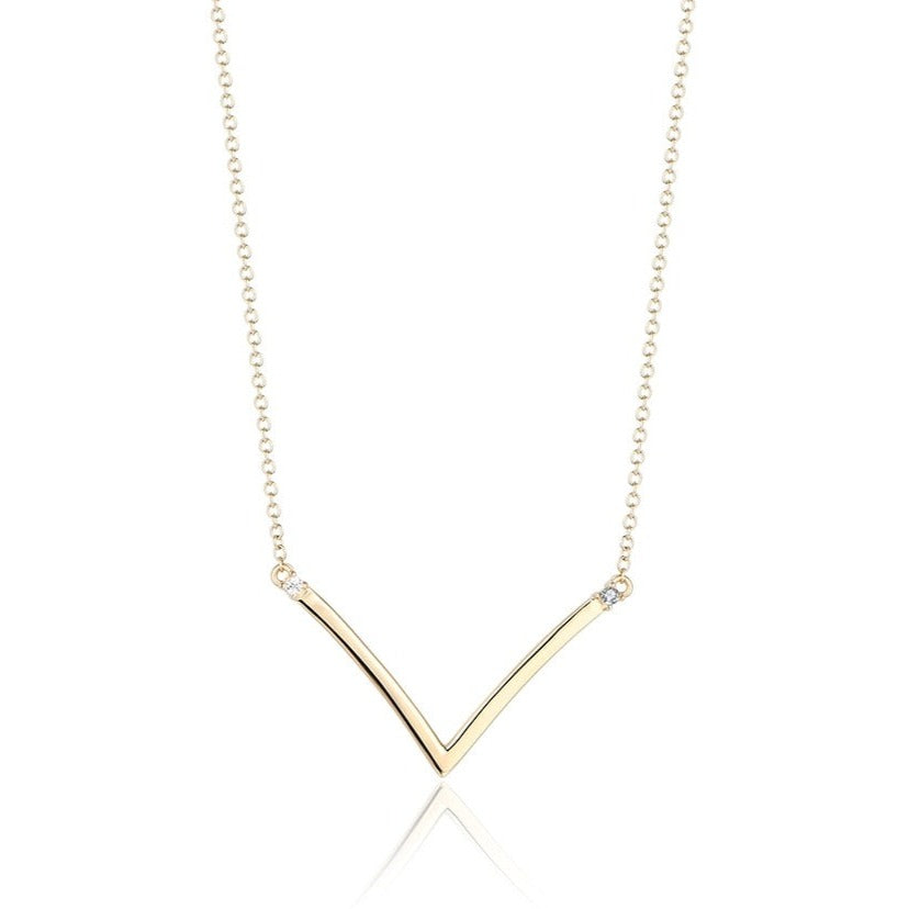 Moissanite Diamond Necklace Pendant 10K 14K 18K Gold
