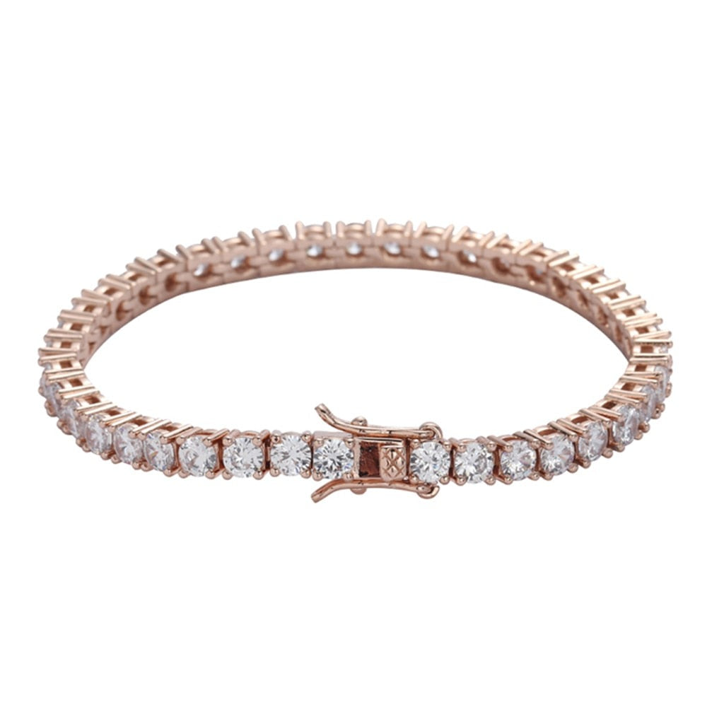 Moissanite Sterling Silver Tennis Bracelet Australia