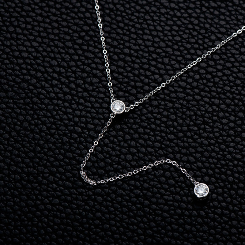 Moissanite Diamond Necklace