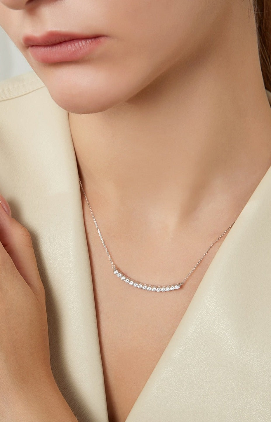 Moissanite Necklace Australia