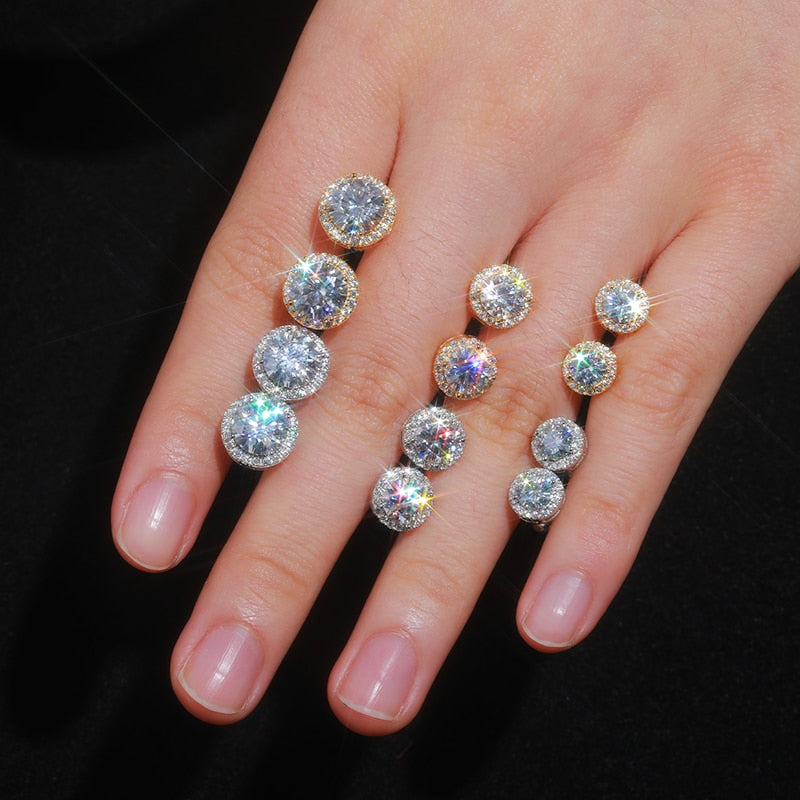 Moissanite Diamond Earrings New Zealand