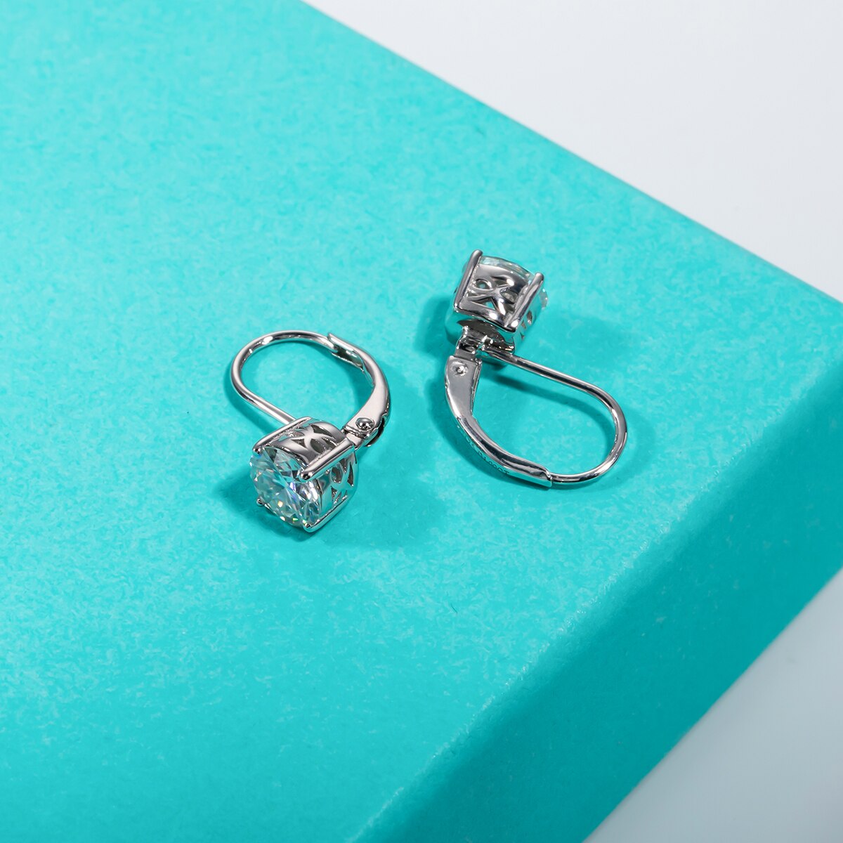 925 Sterling Silver Bow Cuff Earrings