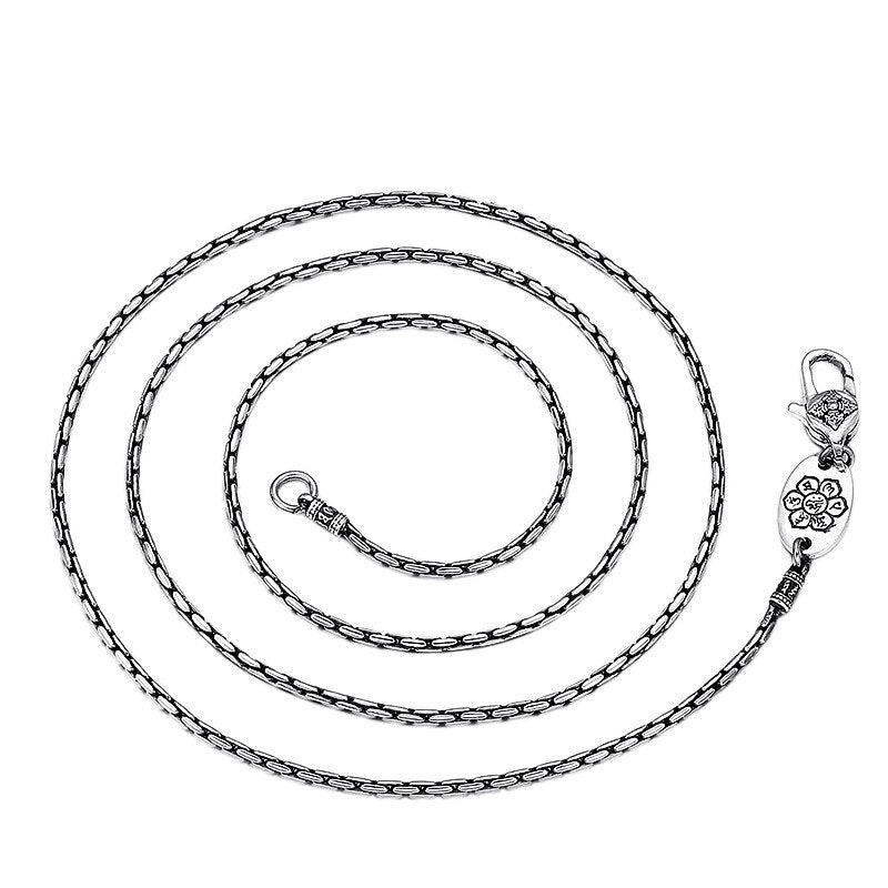 Mens Sterling Silver Necklace