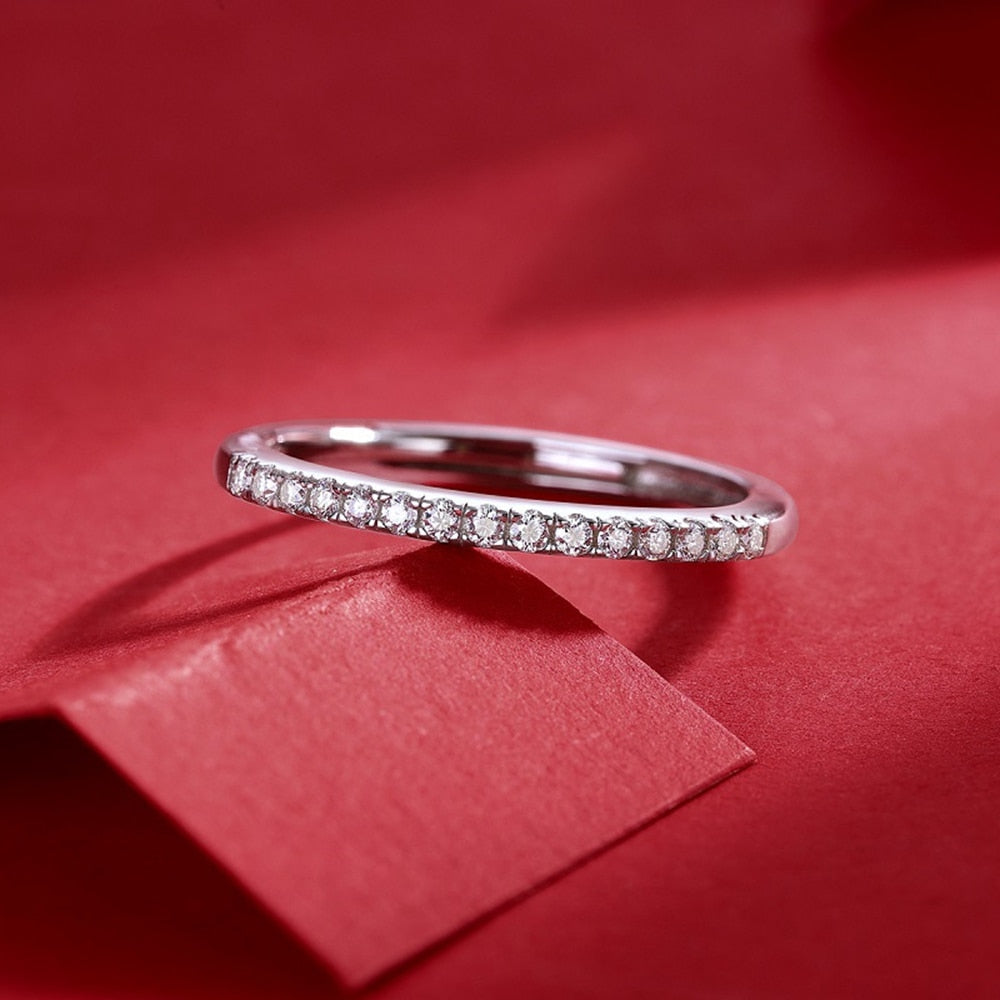 Resizable Moissanite Diamond Ring Australia