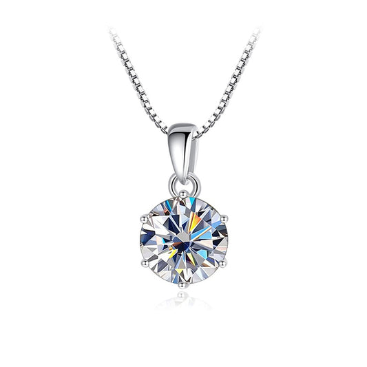 Moissanite Diamond Pendant NZ
