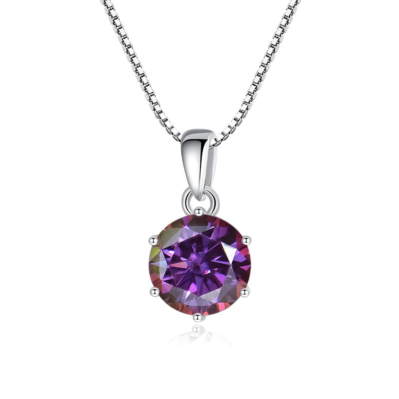 1 Carat Moissanite Diamond Pendant New Zealand