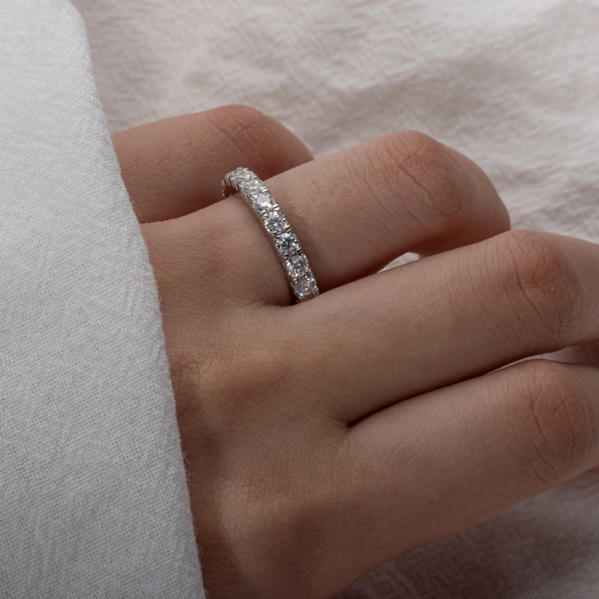 Moissanite Diamond Ring Australia