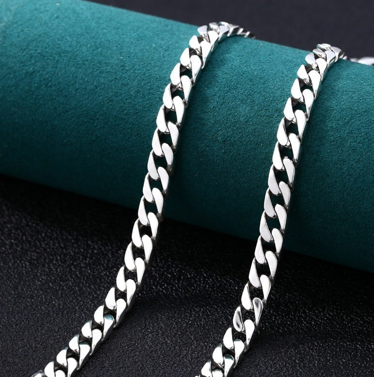 Mens Sterling Silver Necklace Australia