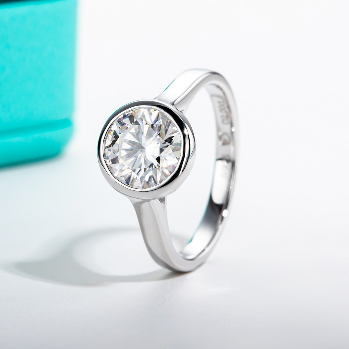 1ct 2ct 3ct Sterling Silver Wedding Ring New Zealand