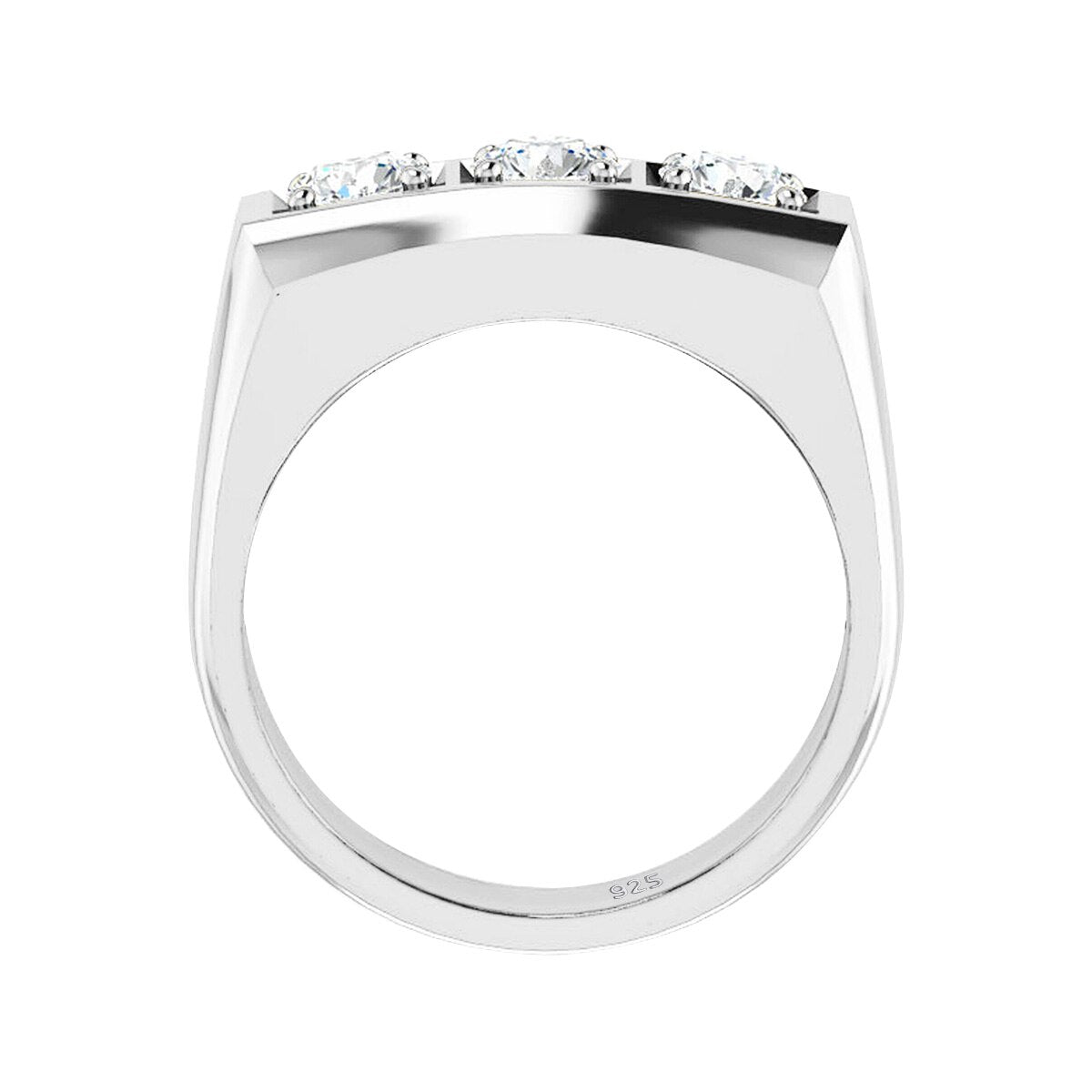 Mens Moissanite Diamond Ring Australia