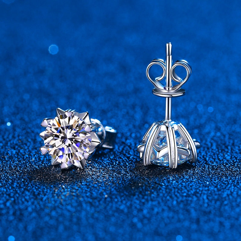 Moissanite Diamond Stud Earrings Australia
