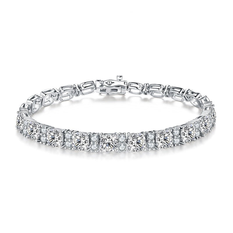 moissanite tennis bracelet 6mm Holloway Jewellery