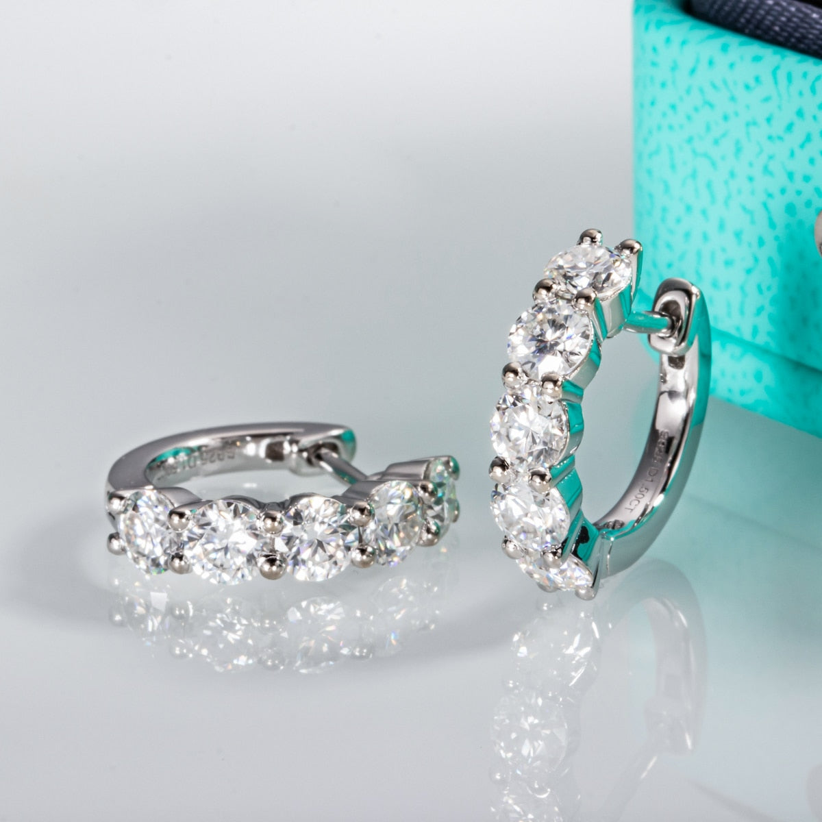 Moissanite Diamond Earrings UK