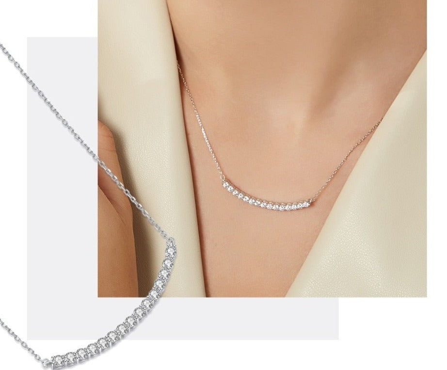 Moissanite Necklace UK